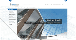 Desktop Screenshot of hekimprofil.com